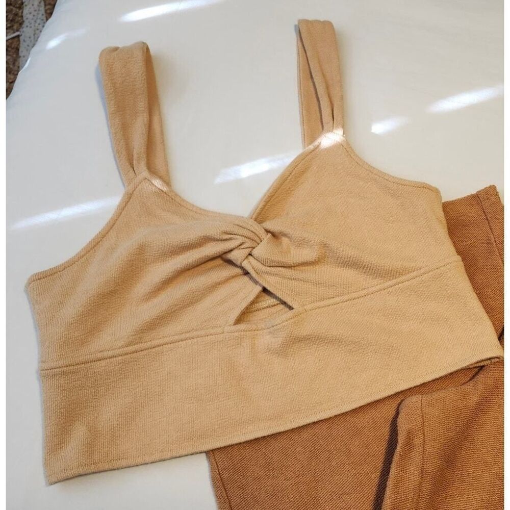 Madewell Knotted Front Women’s Crop Top